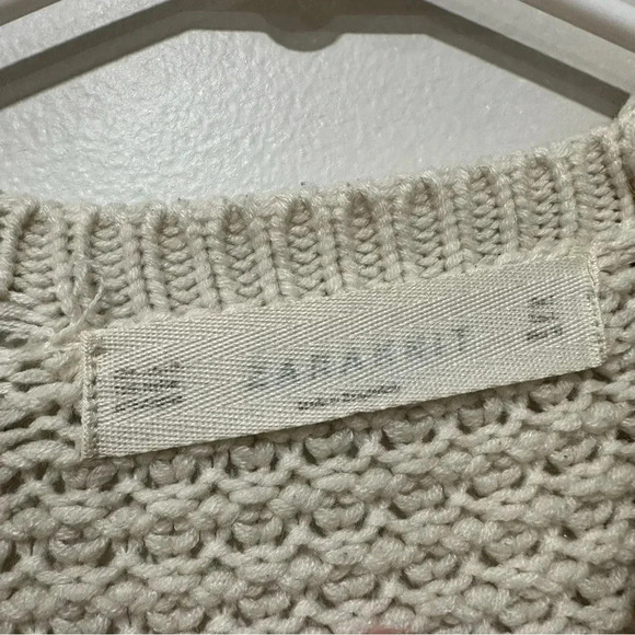 🎉 Zara cream cable knit sweater - Picture 6 of 7